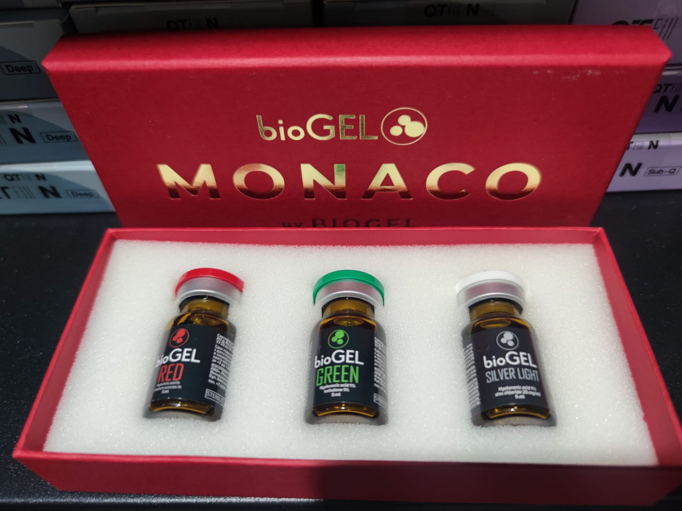 BioGel Monaco Комплект 3 флакона